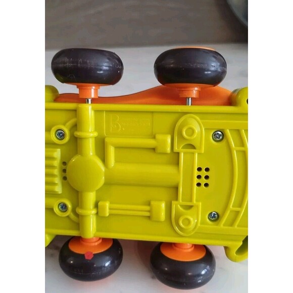 B. Toys Pull Back Toy Soft Cars Set 2 Target Race Car Pick Up Truck Pre School - Picture 9 of 9